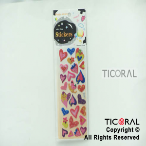 STICKER CORAZONES (24X8CM) HS5639-13 x 12